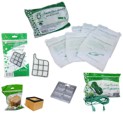 Folletto vk135 vk136 sacchetti - vk135,