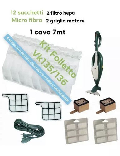 Sacchetti folletto 12 - folletto,