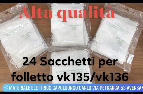 Sacchetti folletto 135 - folletto, vk
