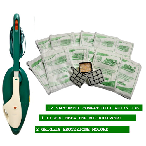 Sacchetti folletto vk135 vk136 - sacchetti,