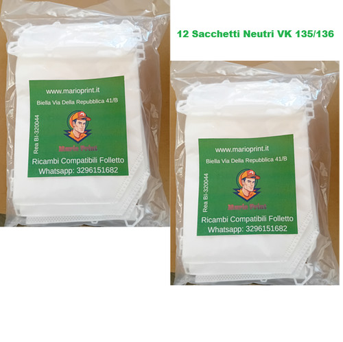 Sacchetti compatibili - sacchetti,