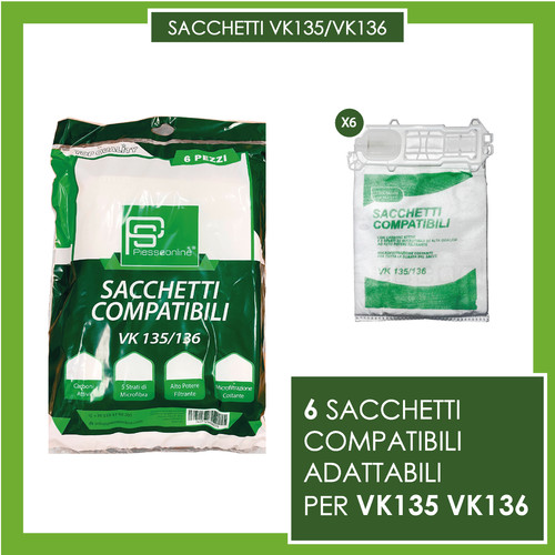 Sacchetti aspirapolvere - 6,